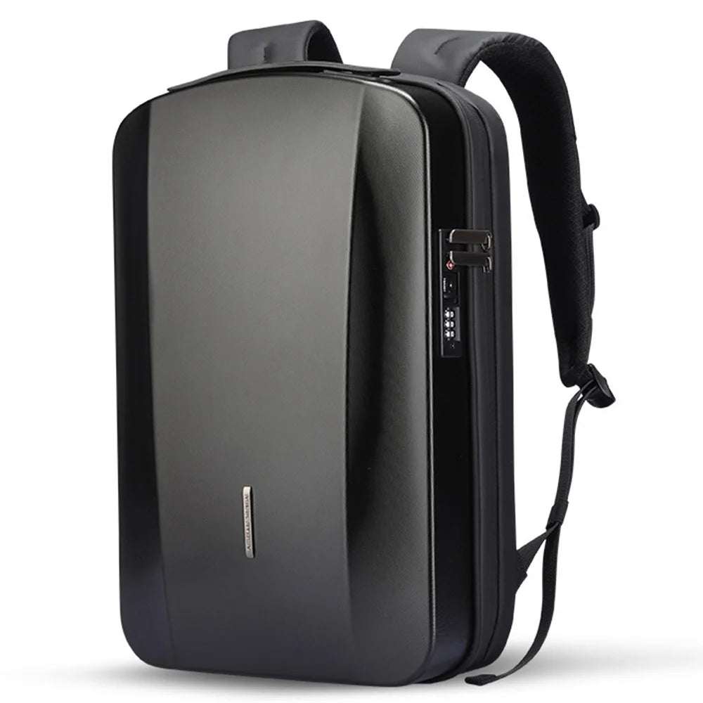 MARK RYDEN MR8918Pro 17.3 inch Laptop Backpack Hardshell Travel Backpack with Anti-Theft Lock - Black - 1