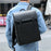 MARK RYDEN MR6602 Men Travel Backpack Leather + Oxford Cloth Large Capacity Laptop Storage Daypack - 2