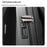 MARK RYDEN MR-7612 Hard Shell Men Backpack ABS+Oxford Cloth Laptop Storage Daypack - Black - 3