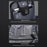 MARK RYDEN MR-7612 Hard Shell Men Backpack ABS+Oxford Cloth Laptop Storage Daypack - Black - 6