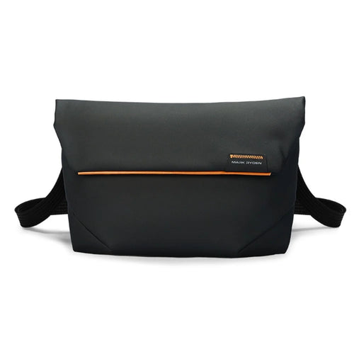 MARK RYDEN MR468 Crossbody Shoulder Bag Oxford Fabric Pack with 76-143cm Adjustable Shoulder Strap - Elegant Black - 1