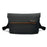 MARK RYDEN MR468 Crossbody Shoulder Bag Oxford Fabric Pack with 76-143cm Adjustable Shoulder Strap - Elegant Black - 1