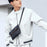 MARK RYDEN MR468 Crossbody Shoulder Bag Oxford Fabric Pack with 76-143cm Adjustable Shoulder Strap - Elegant Black - 7