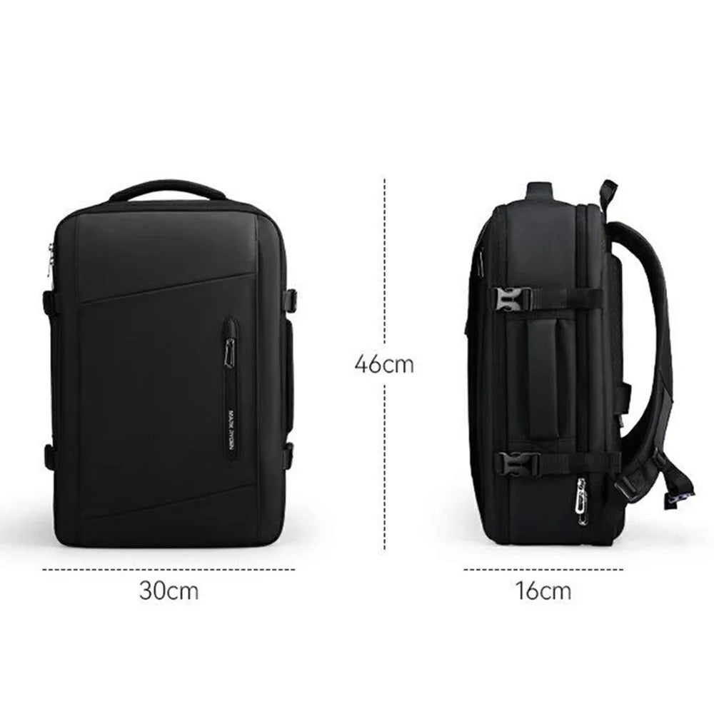MARK RYDEN MR9299 Men Travel Backpack Oxford Cloth Vacuum Compression Dual Shoulder Bag, without Air Pump - 6