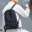 MARK RYDEN MR6024 Men Women Casual Backpack School Travel Shoulder Bag Daypack - Black - 2
