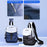 YS608 Gradient Color Chest Pack with Quick Release Buckle Men Women Crossbody Bag - Dark Blue - 3