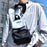 YS608 Gradient Color Chest Pack with Quick Release Buckle Men Women Crossbody Bag - Dark Blue - 7