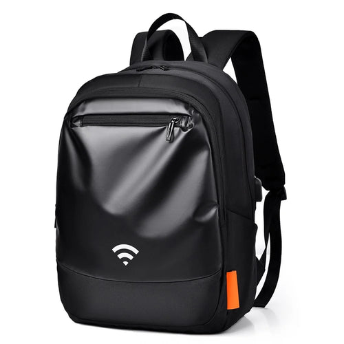 YS3699 Waterproof 15.6-inch Laptop Backpack Large Capacity Men Travel Shoulder Bag - Black - 1
