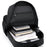 1201 20-35L Large Capacity Simple Business Backpack Light Stylish Travel Laptop Dual Shoulder Bag - Black - 4