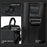 1201 20-35L Large Capacity Simple Business Backpack Light Stylish Travel Laptop Dual Shoulder Bag - Black - 7