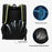 WEPOWER Men Student Travel Casual Backpack Nylon Large Capacity Laptop Storage Daypack - Black - 2