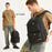 WEPOWER 7111 Large Capacity Backpack Men Student Travel Lightweight Nylon Casual Daypack - Black - 2