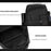 WEPOWER 3419 Student Travel Backpack Waterproof Nylon Men Outdoor Commute Casual Daypack - Black - 6