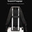 WEPOWER 8110 Large Capacity Nylon Business Casual Backpack Outdoor Travel Dual Shoulder Bag - Black - 7