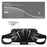 WEPOWER 1315 Stylish Waist Pack Men Crossbody Bag Water Resistant Nylon Chest Bag - Black - 3