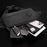 WEPOWER 1315 Stylish Waist Pack Men Crossbody Bag Water Resistant Nylon Chest Bag - Black - 5