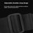 WEPOWER 1315 Stylish Waist Pack Men Crossbody Bag Water Resistant Nylon Chest Bag - Black - 7