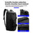 WEPOWER Travel Backpack Sports Gym Bag Large Capacity Handheld Luggage for Business Commute - Black - 5