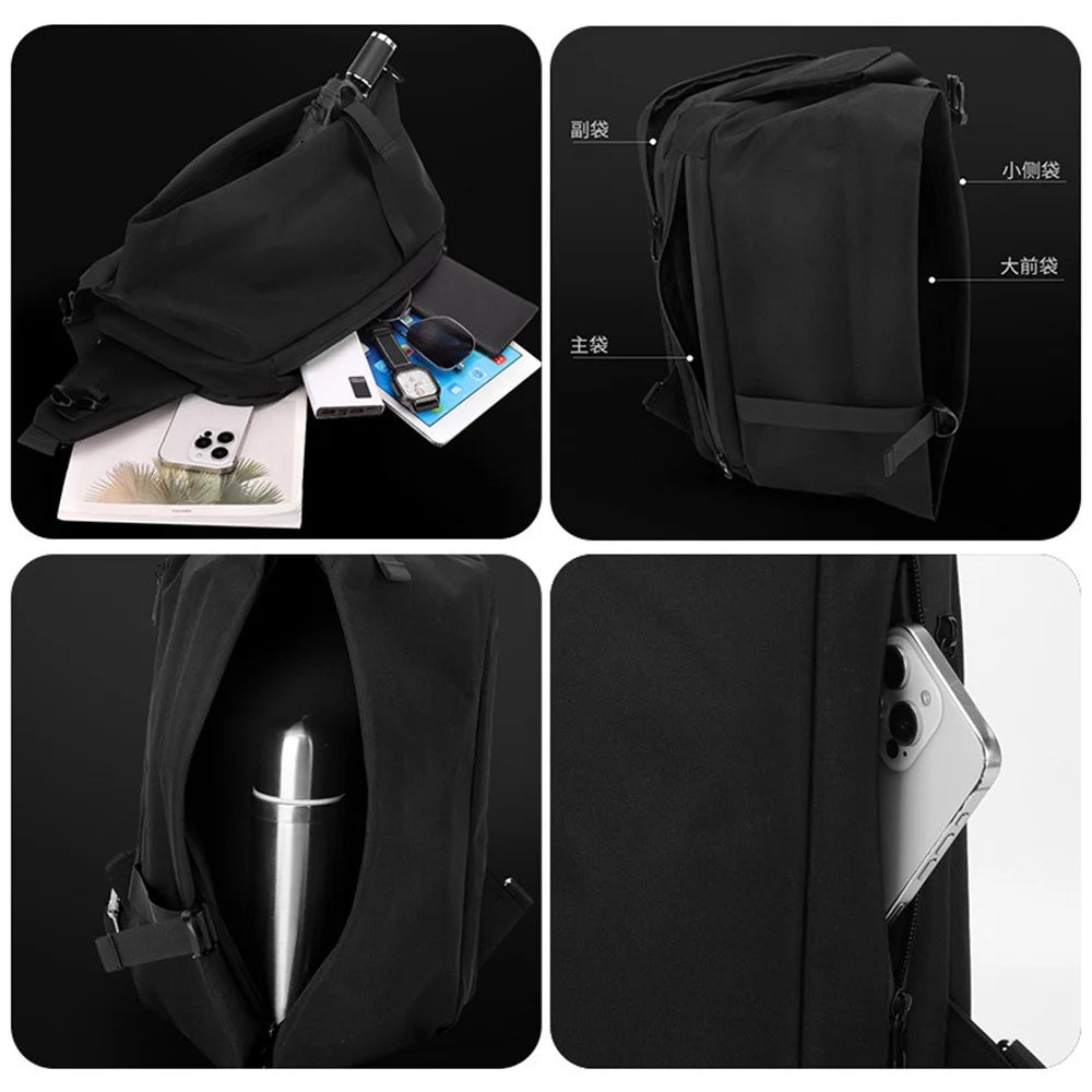 WEPOWER Men Chest Bag Lightweight Fashionable Crossbody Pack Large Capacity Shoulder Bag - 7
