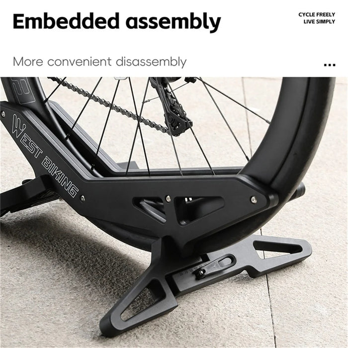 WEST BIKING YP0723024 Road MTB Bike Stand ABS Adjustable Bicycle Display Parking Bracket - 7