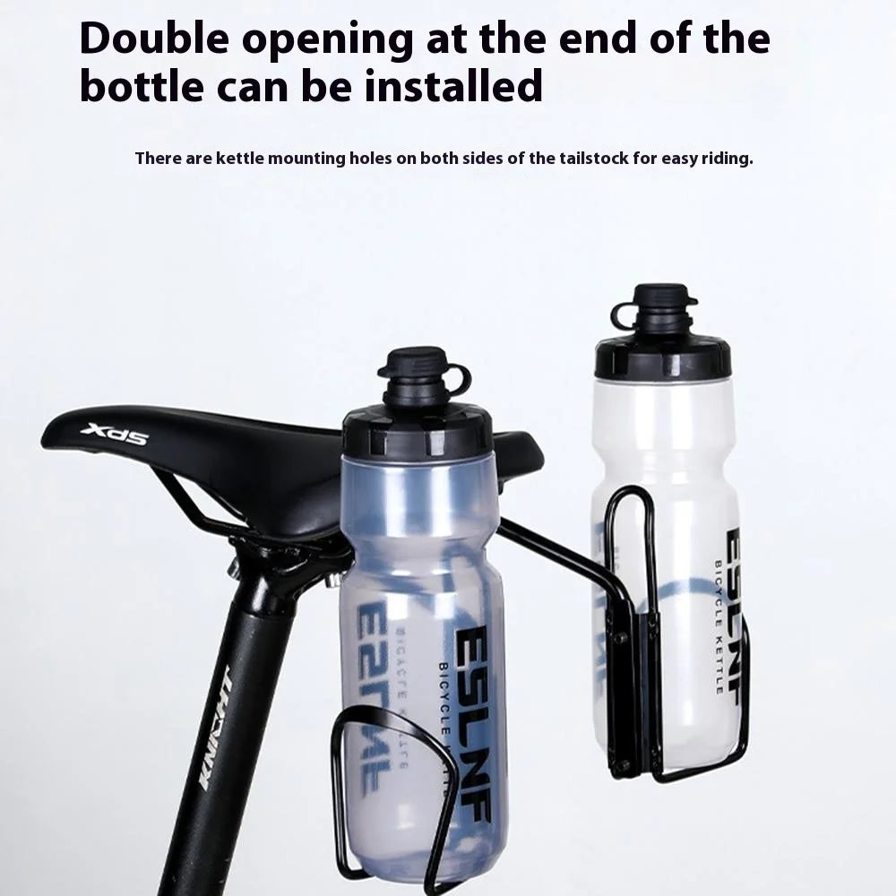 YIQUAN 08DC0007 Bicycle Saddle Tail Bag Stabilizer Bracket Dual Water Bottle Holder Mount Rack - 4