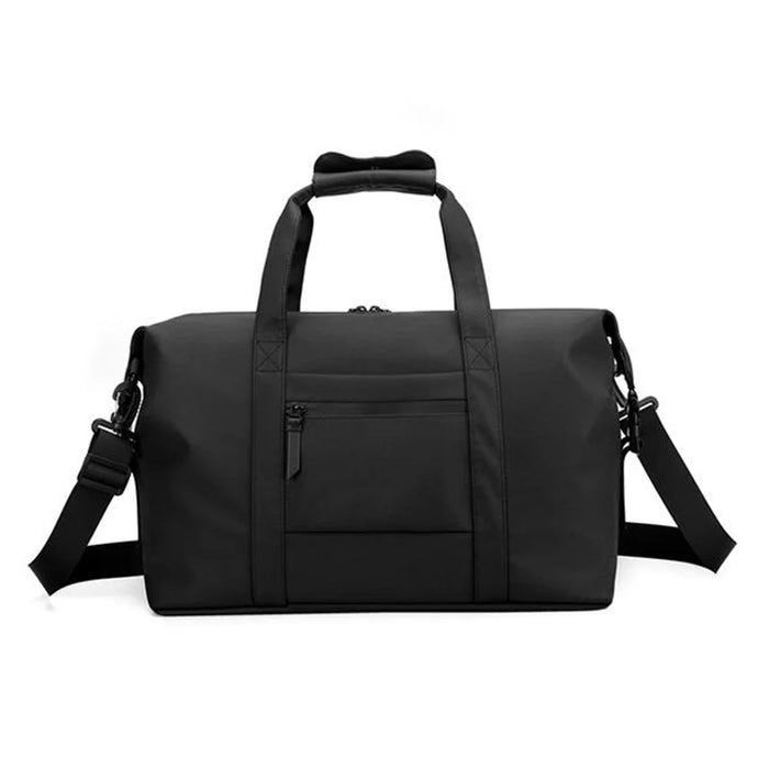 WEPOWER 1321 Large Capacity Travel Duffel Bag Men Luggage Gym Bag Handbag Crossbody Bag - Black - 2