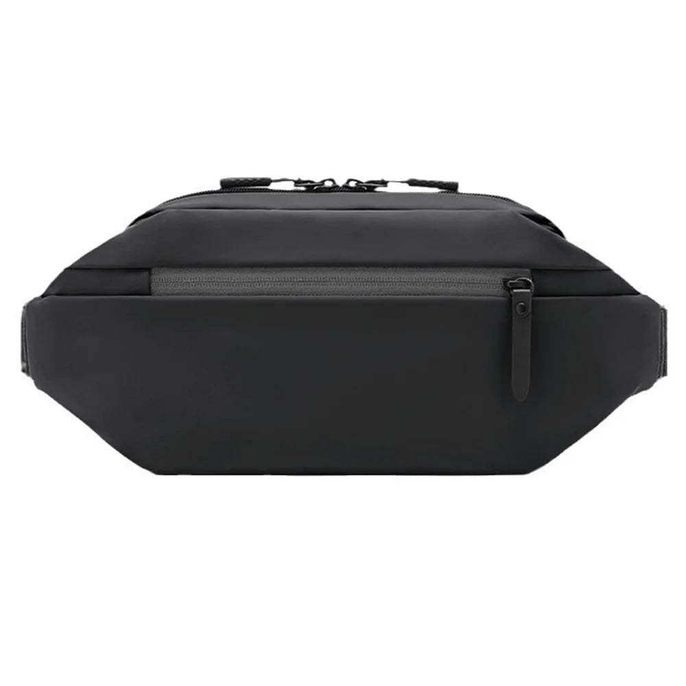 XIAOMI MIJIA Multifunctional Sports Chest Bag Anti-Splash Casual Crossbody Bag (Chinese Version) - Black - 1
