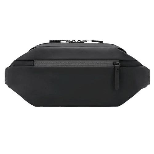 XIAOMI MIJIA Multifunctional Sports Chest Bag Anti-Splash Casual Crossbody Bag (Chinese Version) - Black - 1