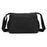 WEPOWER 2323 Men Business Commute Nylon Crossbody Bag Outdoor Casual Travel Shoulder Sling Pack - Black - 2