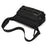 WEPOWER 2323 Men Business Commute Nylon Crossbody Bag Outdoor Casual Travel Shoulder Sling Pack - Black - 3