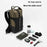 ROCKBROS 30170020 / H38 2 in 1 Cycling Backpack Outdoor Travel Waterproof Polyester Hiking Sports Daypack - 3