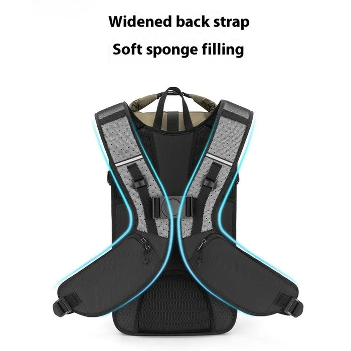 ROCKBROS 30170020 / H38 2 in 1 Cycling Backpack Outdoor Travel Waterproof Polyester Hiking Sports Daypack - 4