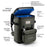 ROCKBROS BX-005 / 3016001301 Cooler Backpack Insulated Outdoor Camping Fishing Picnic Daypack with Small Crossbody Bag (BPA-Free) - 3