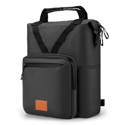 ROCKBROS 30110072 / H43 For Brompton Folding Bike Bag Cycling Backpack Outdoor Travel Large Small Bag Set - Black - 1