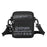 WEPOWER 3106 Men Fashion Nylon Shoulder Bag Outdoor Travel Crossbody Messenger Bag - Black - 1