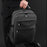 WEPOWER 1328 Travel Backpack Business Laptop Daypack 900D Fabric Students Double Shoulder Bag - Black - 3