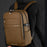 WEPOWER 1328 Travel Backpack Business Laptop Daypack 900D Fabric Students Double Shoulder Bag - Black - 6