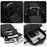 WEPOWER 1328 Travel Backpack Business Laptop Daypack 900D Fabric Students Double Shoulder Bag - Black - 7