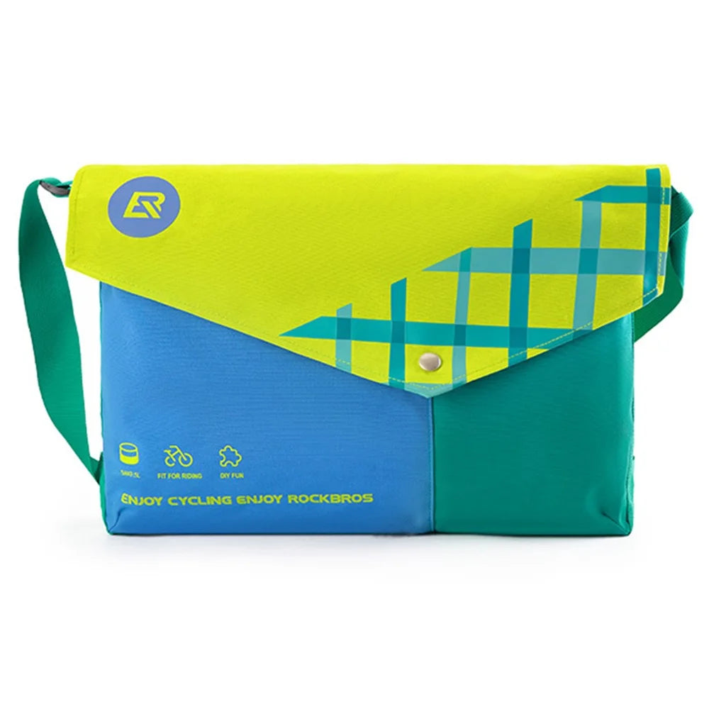 ROCKBROS H58 / 30170028001 5L Large Capacity Cycling Messenger Bag Folding Bike Crossbody Bag - 1
