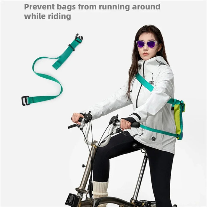 ROCKBROS H58 / 30170028001 5L Large Capacity Cycling Messenger Bag Folding Bike Crossbody Bag - 4