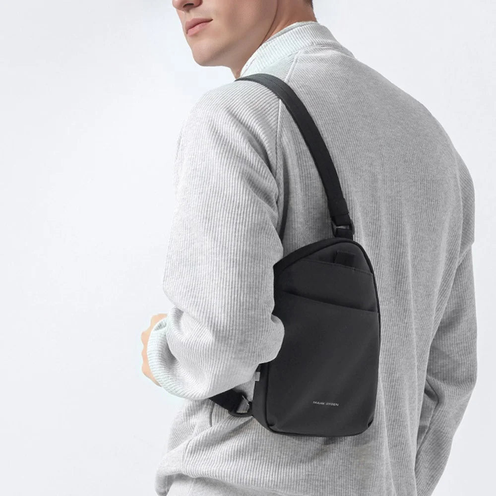 MARK RYDEN MR732 Waterproof Anti Theft Chest Bag for Men Lightweight Crossbody Shoulder Pack - 7