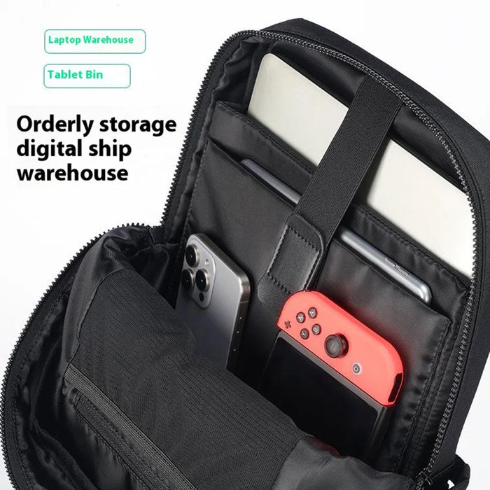 MARK RYDEN MR3811 Large Capacity Backpack Waterproof Oxford Fabric Laptop Bag Travel Daypack - 5