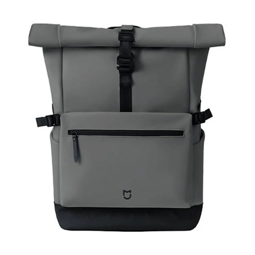 XIAOMI MIJIA 23L Casual Backpack Roll Top Design Multi Compartment Waterproof Polyester Daypack (Chinese Version) - Grey - 1