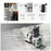 XIAOMI MIJIA 23L Casual Backpack Roll Top Design Multi Compartment Waterproof Polyester Daypack (Chinese Version) - Grey - 2