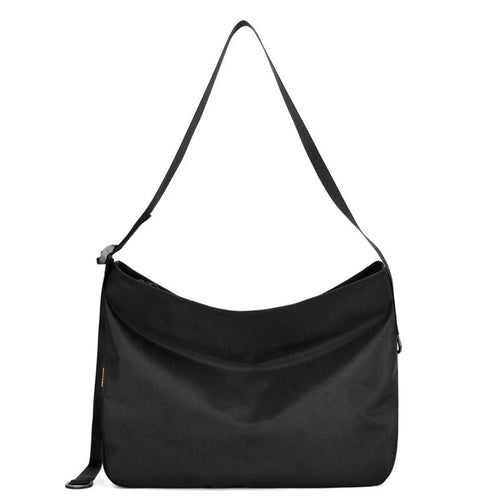 WEPOWER 2162 Travel Crossbody Bag Waterproof Nylon Men Commute Large Capacity Messenger Bag - Black - 1