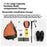 ROCKBROS 11.5L Outdoor Crossbody Bag Single Shoulder Backpack for Hiking Cycling Mountaineering, 30170032 H60 30170032001 - Orange - 4