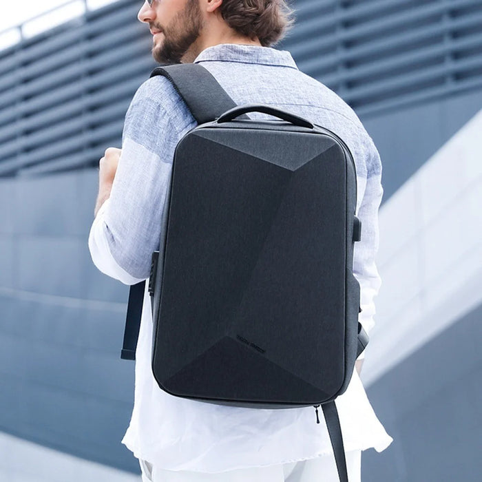 MARK RYDEN MR9405YY Waterproof Nylon Backpack Anti Theft TSA Lock Laptop Bag with Rain Cover - 6