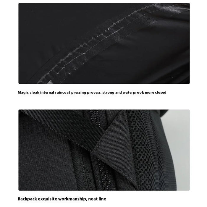 MARK RYDEN MR9405YY Waterproof Nylon Backpack Anti Theft TSA Lock Laptop Bag with Rain Cover - 7