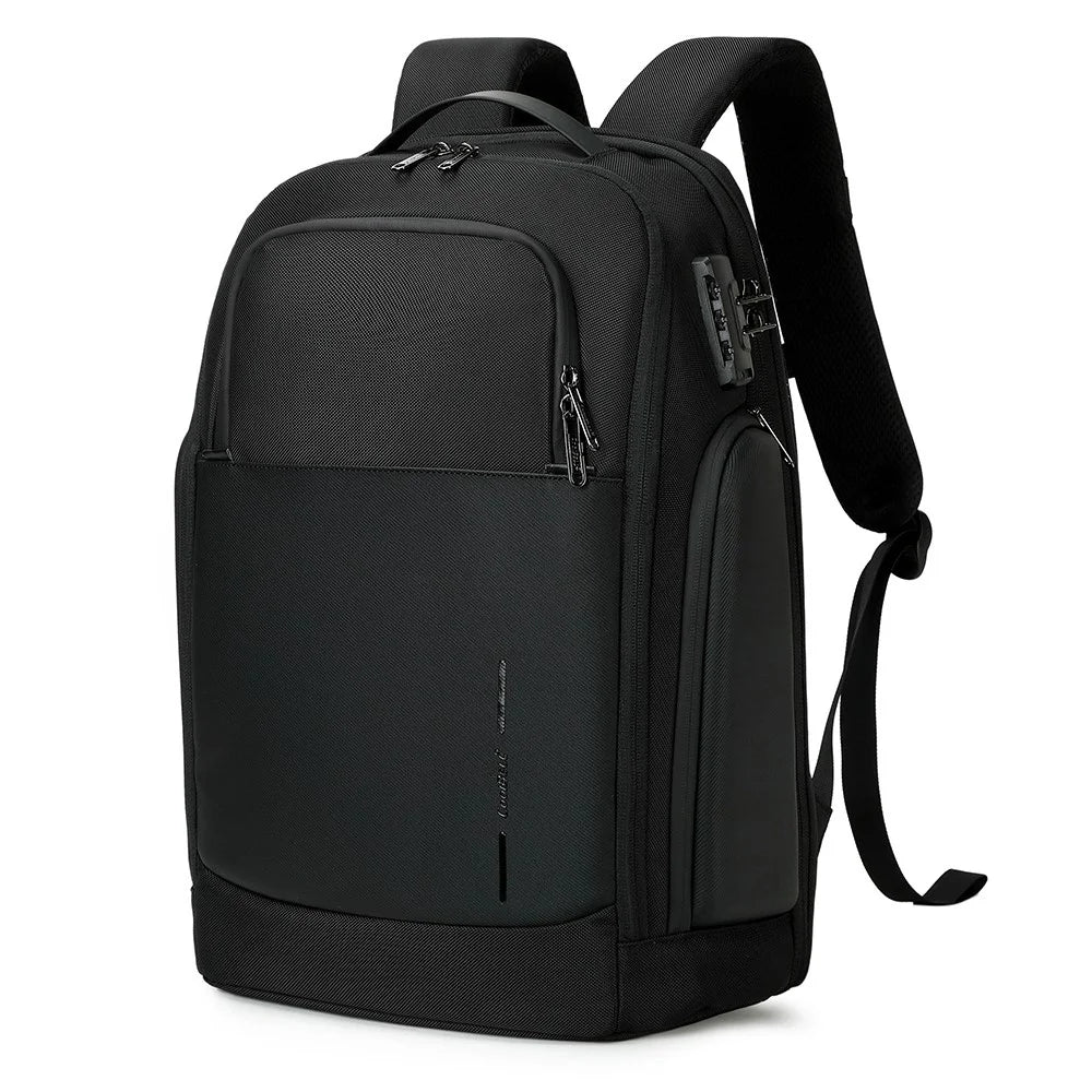 COOLBELL CB-8306 15.6 Inch Laptop Backpack Large Capacity Waterproof Business Travel Dual Shoulder Bag - Black - 1
