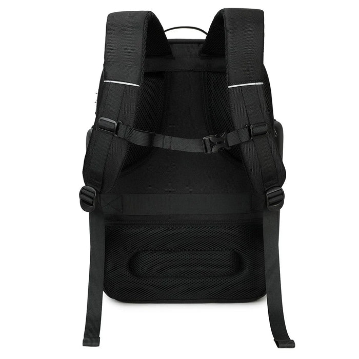 COOLBELL CB-8306 15.6 Inch Laptop Backpack Large Capacity Waterproof Business Travel Dual Shoulder Bag - Black - 3